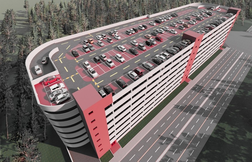 鋼結(jié)構(gòu)停車樓 鋼結(jié)構(gòu)停車樓